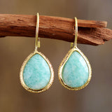 Boucles Oreilles Amazonite