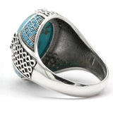 Bague Turquoise Homme