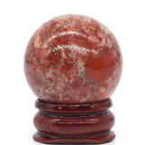 Sphère Jaspe Rouge