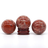 Sphère Jaspe Rouge
