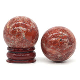 Sphère Jaspe Rouge
