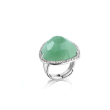 Bague Aventurine Argent