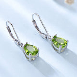 Boucles d'Oreilles Péridot