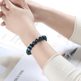 Bracelet Œil de Tigre Bleu