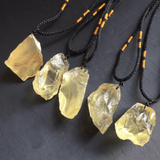 Pendentif Citrine Brute