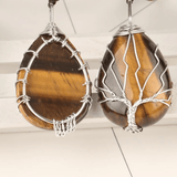 Collier Oeil de Tigre Femme
