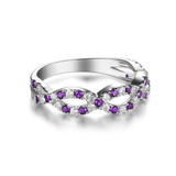 Bague Améthyste Argent