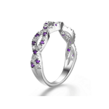 Bague Améthyste Argent