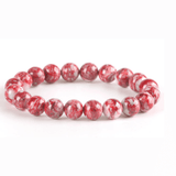 Jaspe Rouge Bracelet Femme