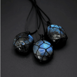Pendentif Labradorite Brute