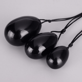 Oeufs de Yoni Obsidienne Noire