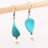 Boucles d'Oreilles en Turquoise