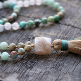 Collier en Amazonite Femme