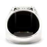 Bague Œil de Tigre Homme (Argent)