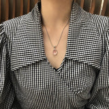 Collier en Quartz Rose "Puissance"