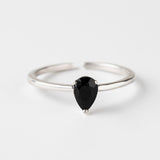 Bague Pour Femme Obsidienne