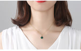Pendentif en Malachite