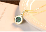 Pendentif en Malachite