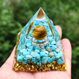 Pyramide en Orgonite