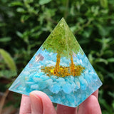 Pyramide en Orgonite