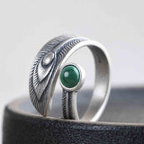 Bague Malachite