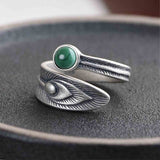 Bague Malachite