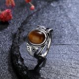 Bague Œil de Tigre "Force Intérieur"