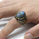 Bague pour Homme Labradorite