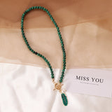 Collier Malachite