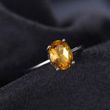 Bague Citrine (Argent)