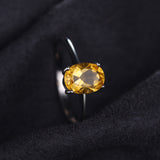 Bague Citrine (Argent)