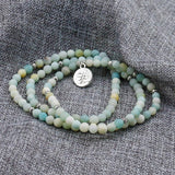 Bracelet Amazonite Givrée