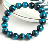Bracelet Œil de Tigre Bleu